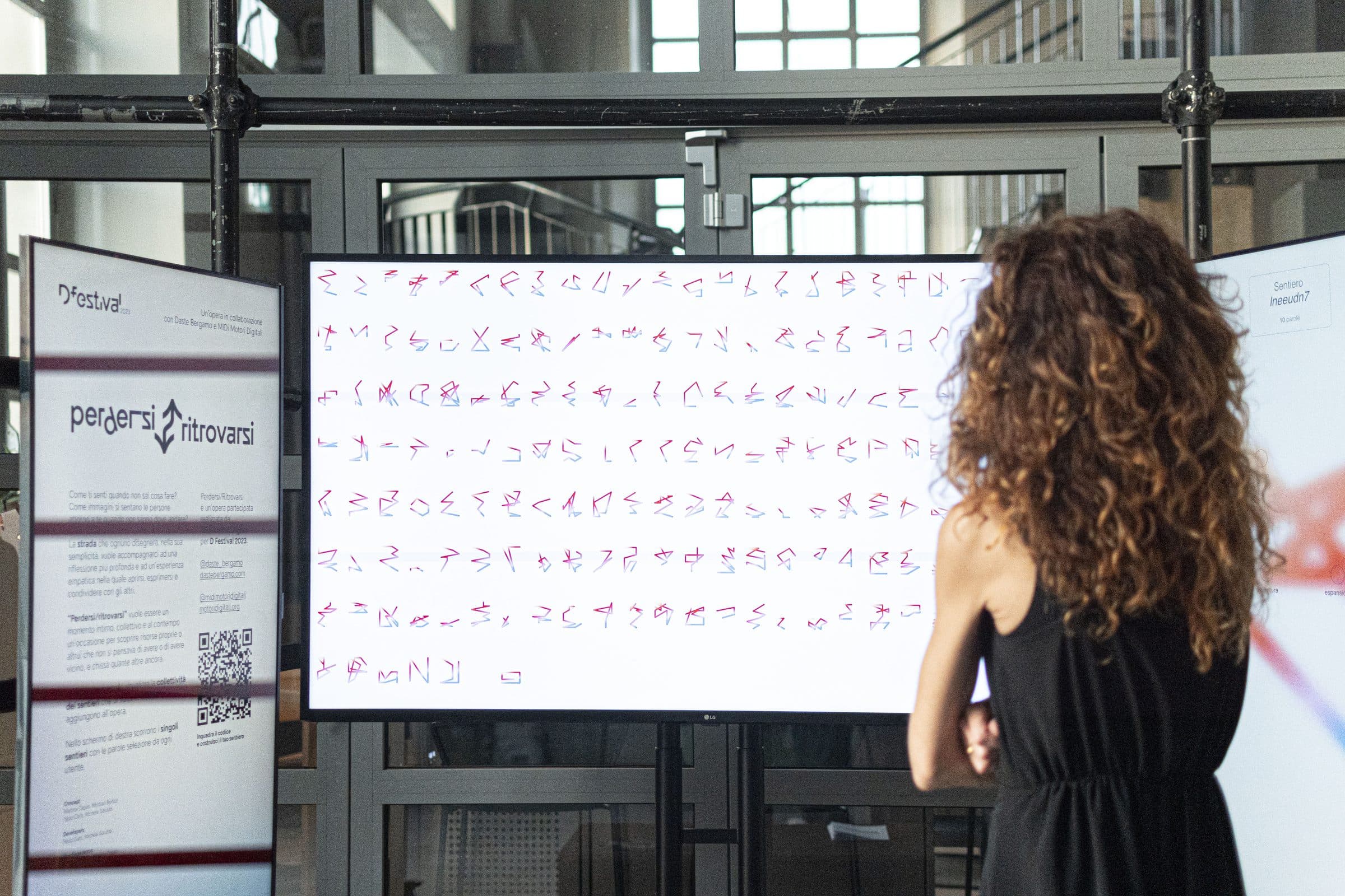 Perdersi Ritrovarsi — installation view