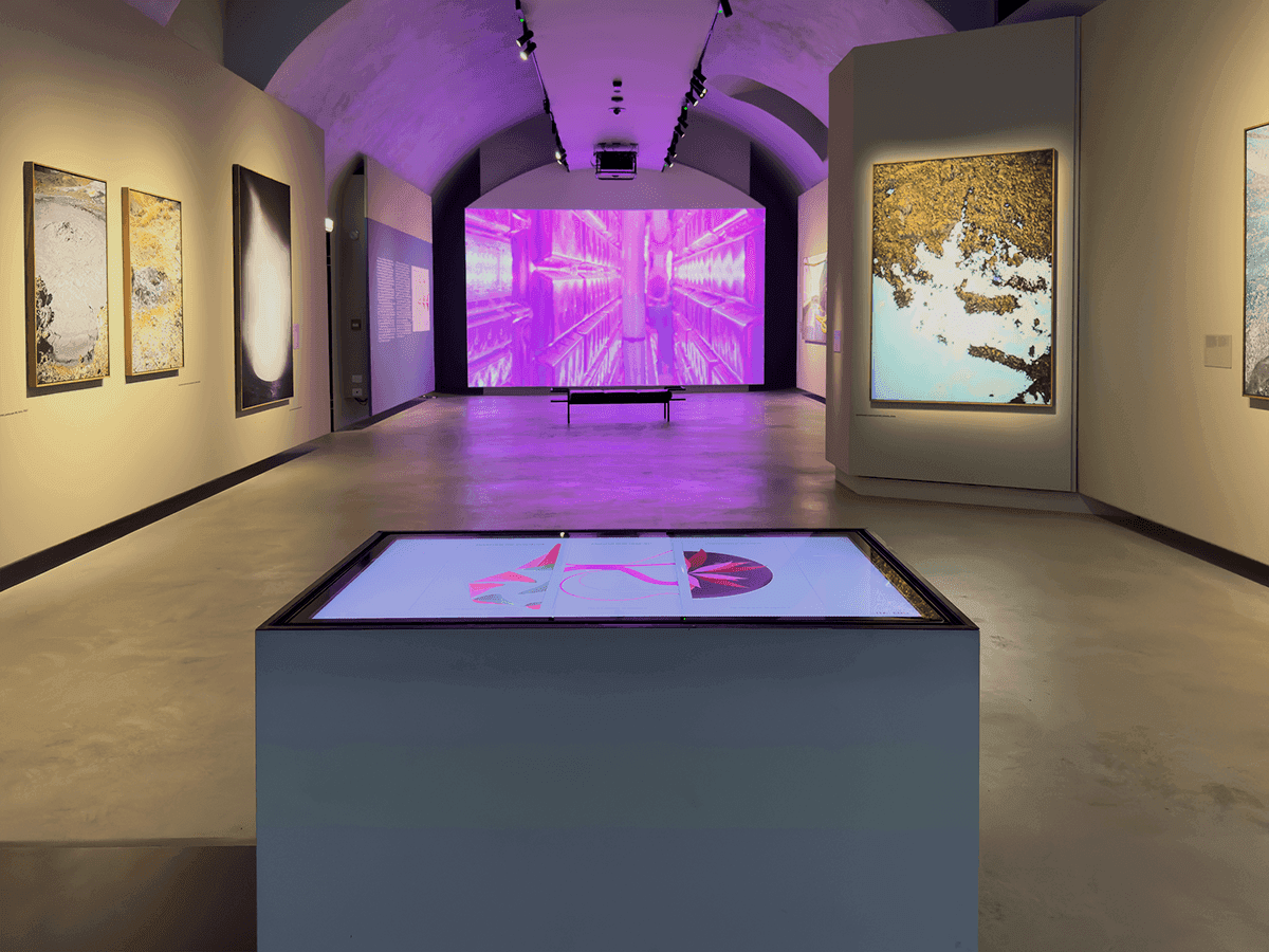The circle - Interactive screen — Gallerie D'Italia